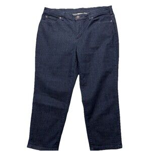 Duluth Trading Women's Size 12 Daily Denim Capri Crop Jeans Stretch gorpcore